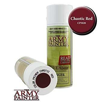 Army Painter Chaotic Red Colour Primer