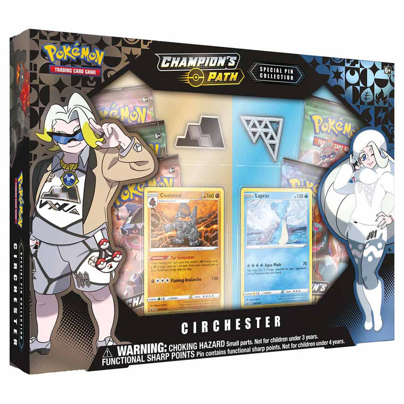 Pokemon TCG: Champion’s Path Special Pin Collection (Circhester)