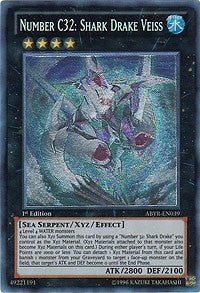 Number C32: Shark Drake Veiss (UTR) [ABYR-EN039] Ultimate Rare