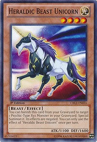 Heraldic Beast Unicorn [CBLZ-EN016] Common