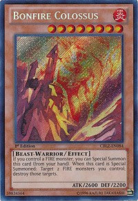 Bonfire Colossus [CBLZ-EN084] Secret Rare