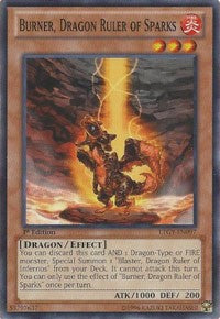 Burner, Dragon Ruler of Sparks [LTGY-EN097] Common