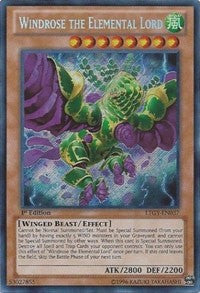 Windrose the Elemental Lord [LTGY-EN037] Secret Rare