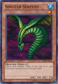 Sinister Serpent [BP02-EN015] Common