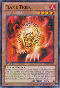 Flame Tiger [BP02-EN113] Mosaic Rare