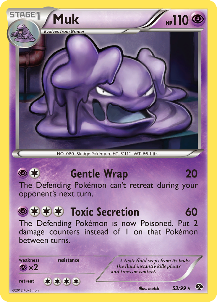 Muk (53/99) [Black & White: Next Destinies]