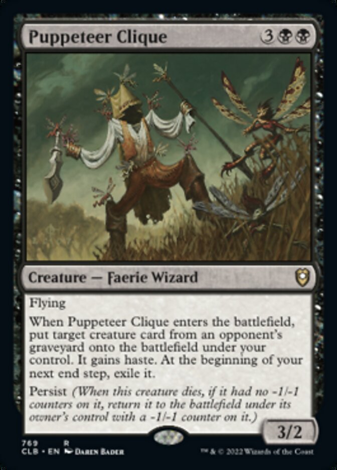 Puppeteer Clique [Commander Legends: Battle for Baldur's Gate]