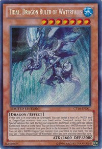 Tidal, Dragon Ruler of Waterfalls [CT10-EN001] Secret Rare