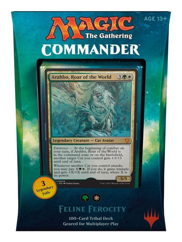 Arahbo, Roar of the World Commander Deck