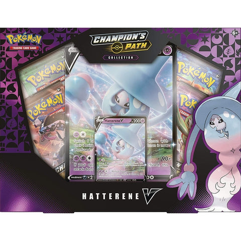 Pokemon TCG: Champion's Path Hatterene V Box
