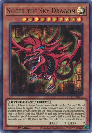 Slifer the Sky Dragon (Ultra Pharaoh's Rare) [KICO-EN063] Ultra Pharaoh’s Rare