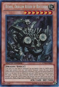 Redox, Dragon Ruler of Boulders [CT10-EN003] Secret Rare