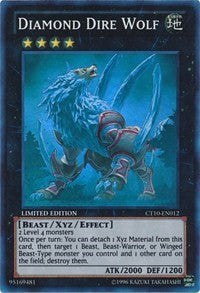 Diamond Dire Wolf [CT10-EN012] Super Rare