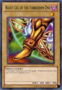 Right Leg of the Forbidden One (Purple) [DL11-EN002] Rare