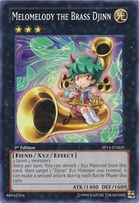 Melomelody the Brass Djinn [SP14-EN030] Starfoil Rare