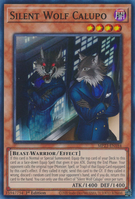 Silent Wolf Calupo [MP23-EN184] Super Rare