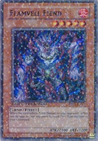 Flamvell Fiend [DT01-EN072] Super Rare