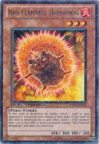 Neo Flamvell Hedgehog [DT04-EN062] Rare