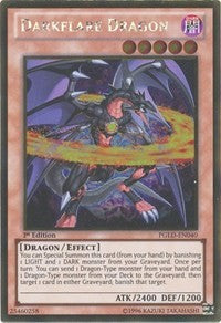 Darkflare Dragon [PGLD-EN040] Gold Rare