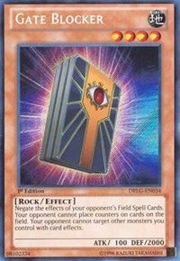 Gate Blocker [DRLG-EN034] Secret Rare