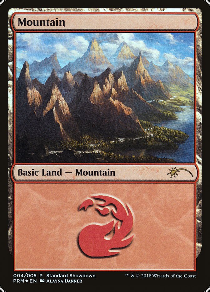 Mountain (4) [Magic 2019 Standard Showdown]