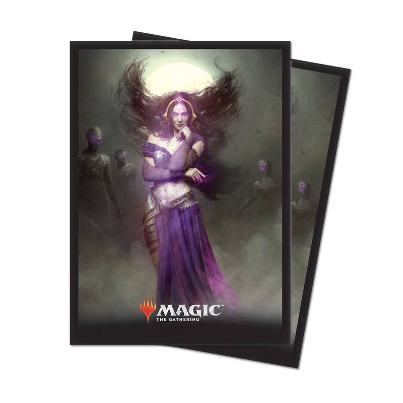 MAGIC M19 DECK PROTECTOR SLEEVES LILIANA, UNTOUCHED BY DEATH