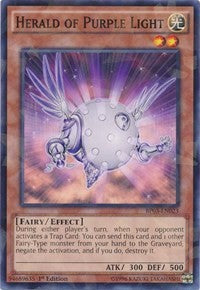 Herald of Purple Light (Shatterfoil) [BP03-EN023] Shatterfoil Rare