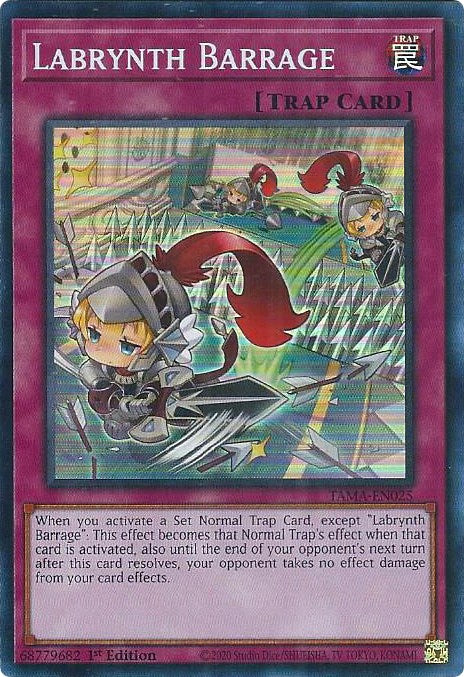 Labrynth Barrage [TAMA-EN025] Super Rare