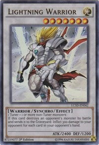 Lightning Warrior [LC5D-EN042] Ultra Rare