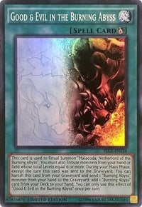 Good & Evil in the Burning Abyss (SE) [SECE-ENS14] Super Rare