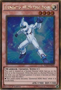 Elemental HERO Neos Alius [PGL2-EN029] Gold Rare