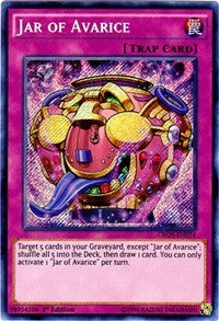 Jar of Avarice [CROS-EN074] Secret Rare