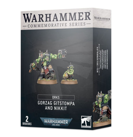 Commemorative Series - Orks Gorzag Gitstompa and Nikkit
