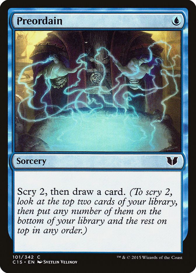 Preordain [Commander 2015]