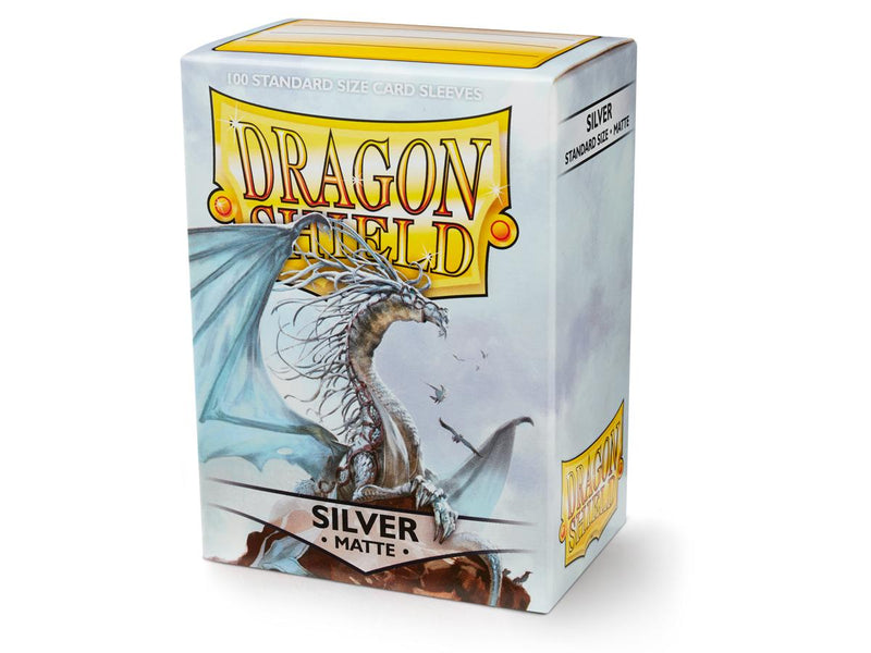 Dragonshield Standard Matte Silver (100ct)