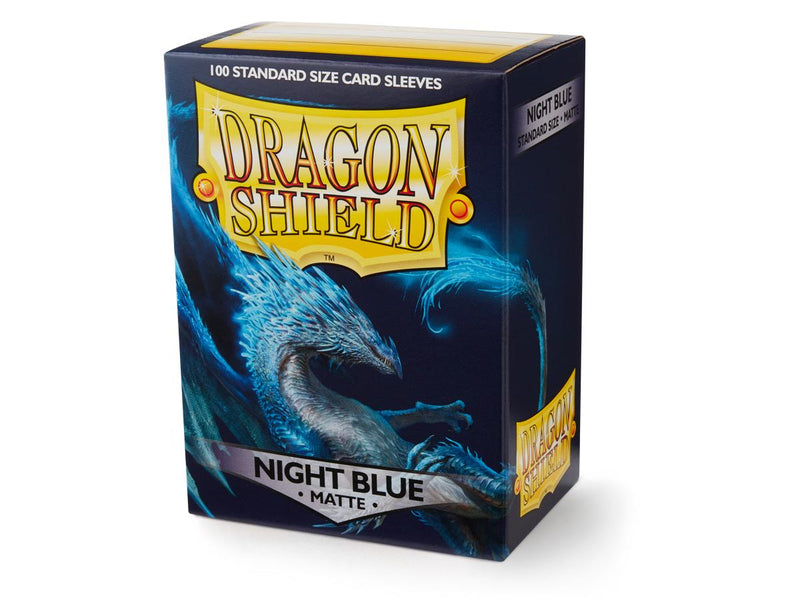 Dragonshield Standard Matte Night Blue (100ct)
