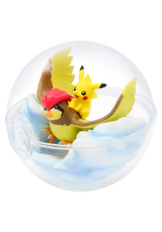Pokemon Terrarium Collection - Pikachu & Pigeon