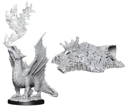Nolzurs Marvelous Gold Dragon Wyrmling & Small Treasure Pile