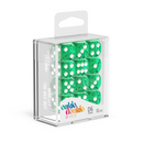 Oakie Doakie Dice Translucent - D6 16mm Green (12)