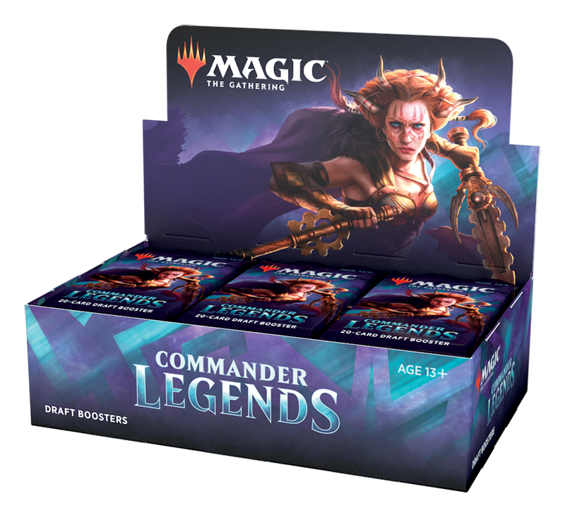 Commander Legends Booster Box (With Buy a Box Promo)