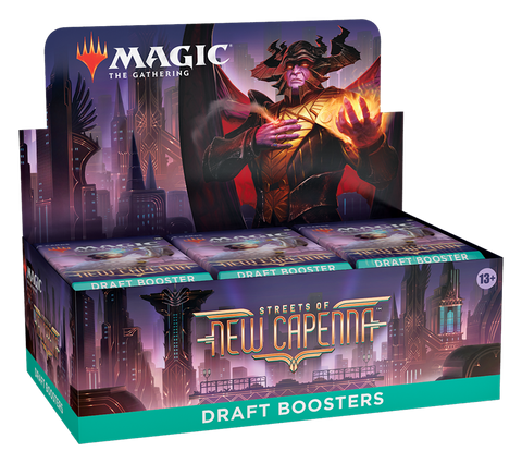 Streets of New Capenna Draft Booster Box + Buy a Box Promo