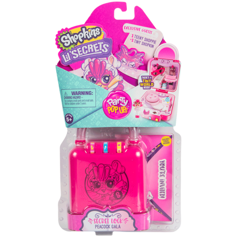 Shopkins Lil’ Secrets Peacock Gala