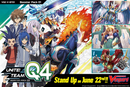 Cardfight Vanguard V Booster Set 1: Unite Team Q4 Booster Pack