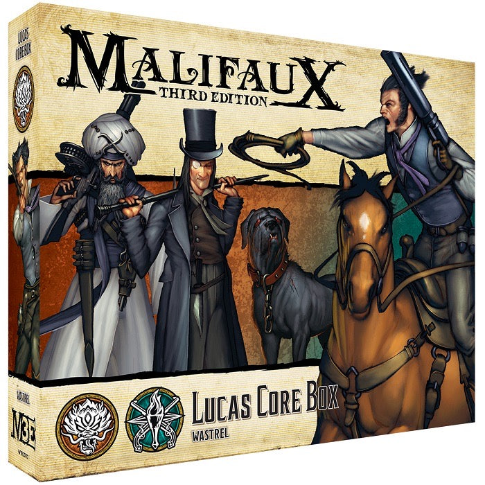 Malifaux: Ten Thunders, Explorer's Society - Lucas Core Box