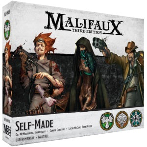 Malifaux: Resurrectionists, Ten Thunders, & Explorer's Society - Self-Made