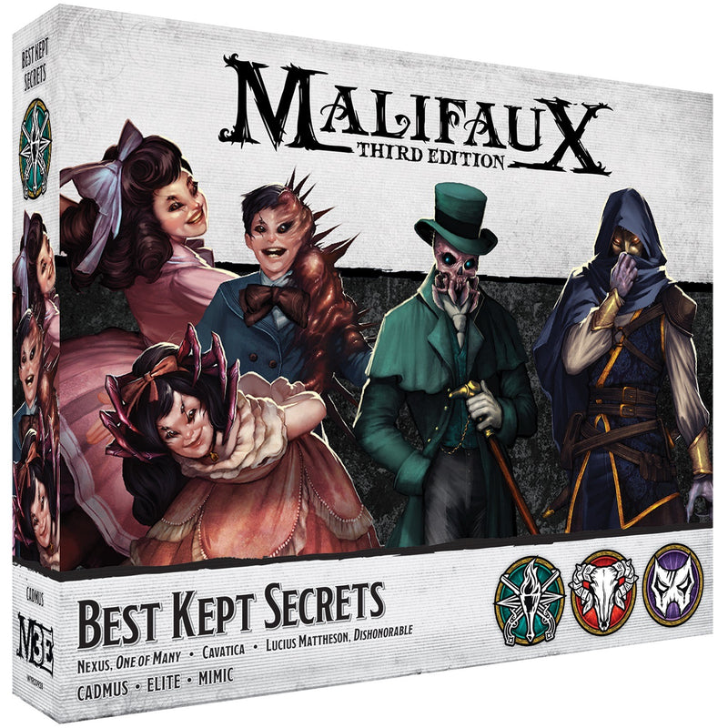 Malifaux: Explorer's Society, Guild, & Neverborn - Best Kept Secrets