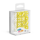 Oakie Doakie Dice Translucent - D6 16mm Yellow (12)