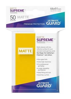 Matte Supreme Standard Yellow (50ct)