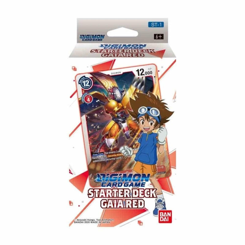 Digimon Card Game Gaia Red Starter Deck