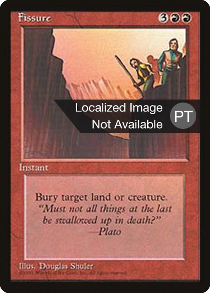 Fissure [Fourth Edition (Foreign Black Border)]